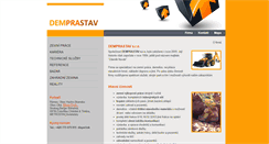 Desktop Screenshot of demprastav.cz